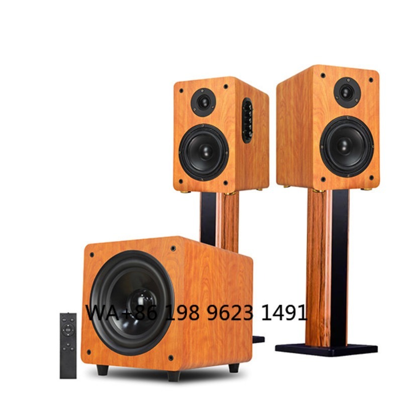 Home Cinema In - 8인치 150W RMS 목재 파워 서브우퍼