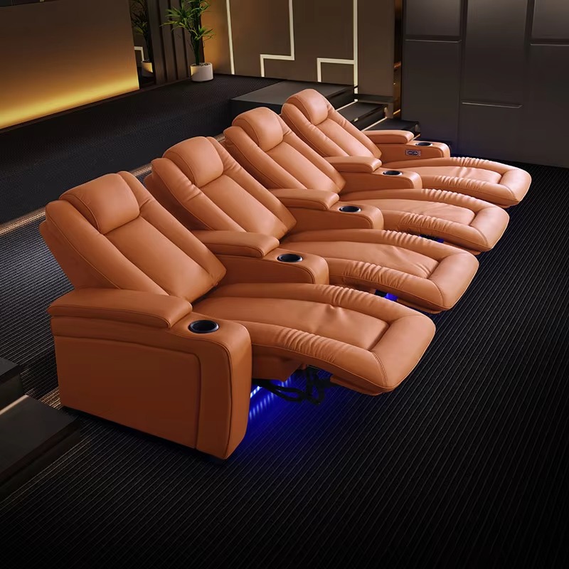 Home Cinema Recliners - 럭셔리 수동 시네마 소파 리클라이너 시팅
