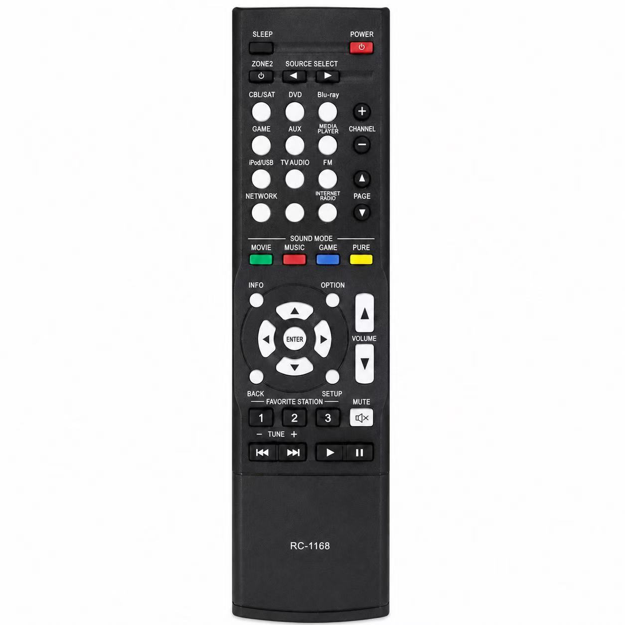 Home Cinema Denon - RC‑1168 신형 대체 리모컨, Denon AVR‑X510