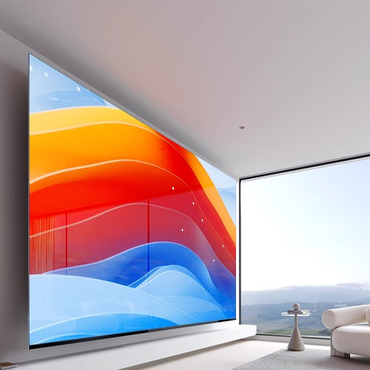 Home Cinema Experience - 100인치 베젤리스 안드로이드 TV - 4K