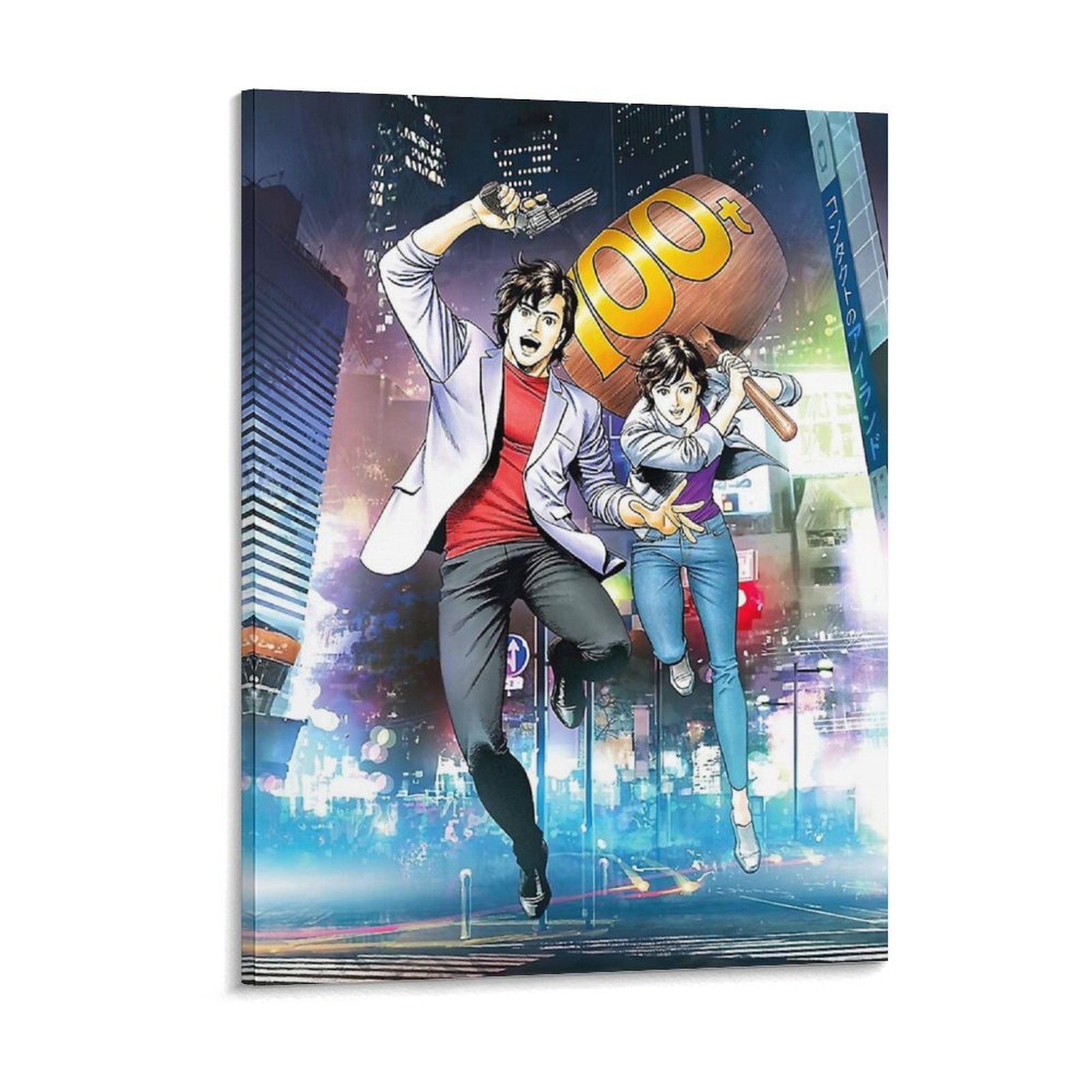 Home Cinema In - 도쿄의 시티 헌터 Nicky Larson 캔버스