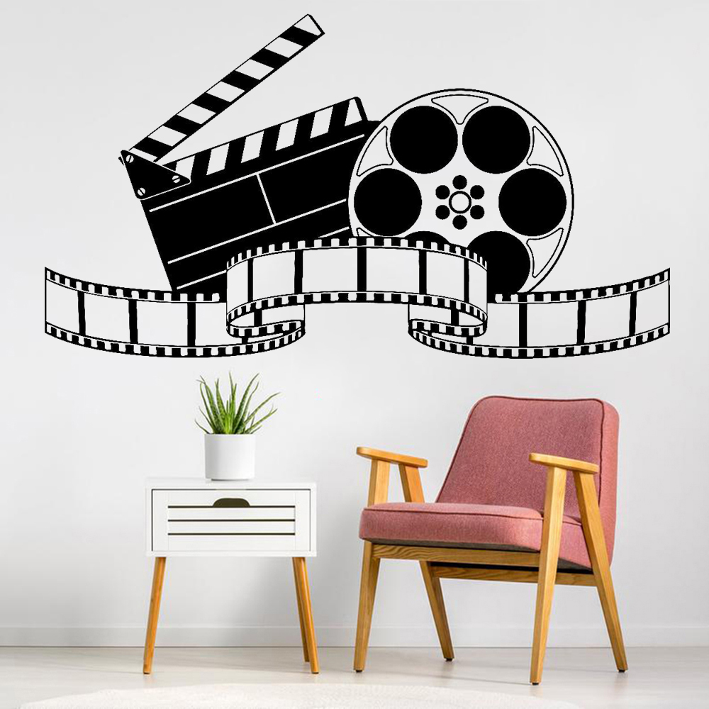 촬영 비닐 벽 데칼 예술적 시네마 필름 영화 벽 스티커 - Home Cinema Films 리뷰 및 가격