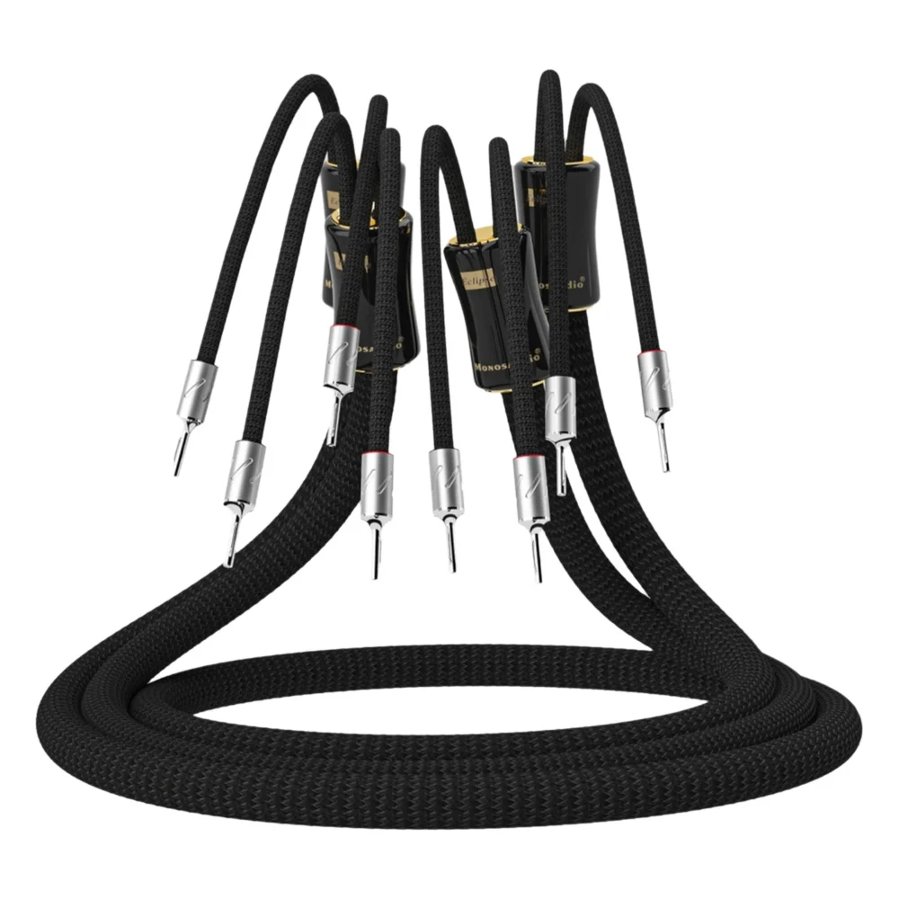 Monosaudio 6N 순수 실버 Eclipse 스피 - Home Cinema Xlr 리뷰 및 가격
