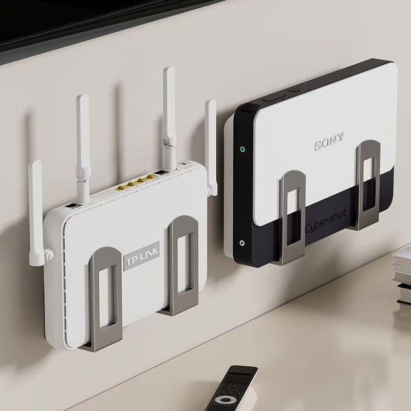 2Pcs 벽걸이형 라우터 보관함 Wifi 장치 지원 브 - Home Cinema In 리뷰 및 가격
