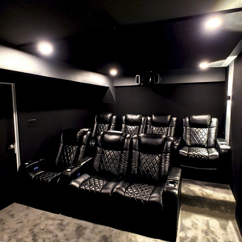 모던 홈 시네마 가죽 전동 리클라이너 소파 세트 거실  - Home Cinema Recliners 리뷰 및 가격