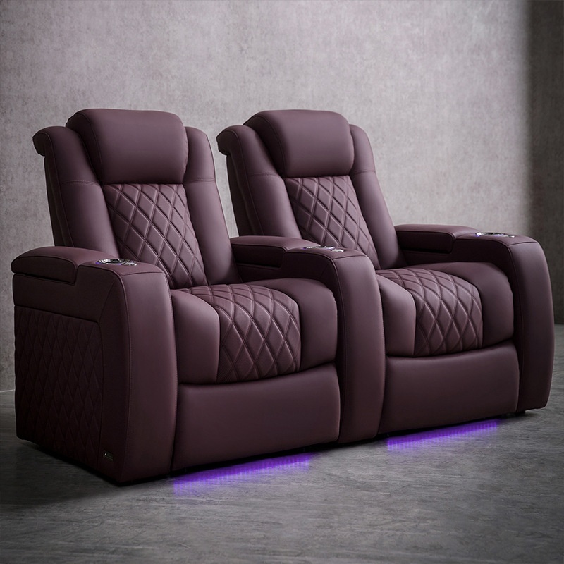 모던 홈 시네마 가죽 전동 리클라이너 소파 세트 거실  - Home Cinema Recliners 리뷰 및 가격