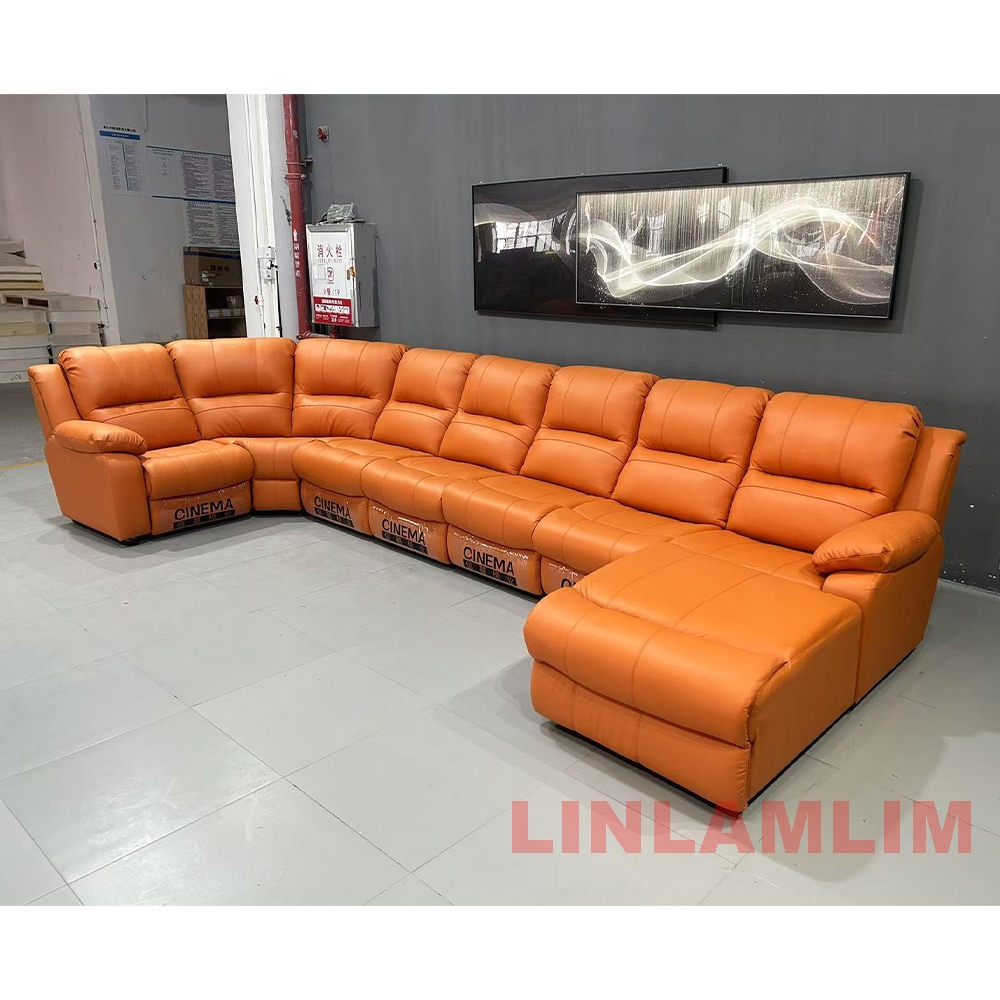 긴 의자가 있는 럭셔리 오버사이즈 단면 리클라이너 소파 - Home Cinema Recliners 리뷰 및 가격