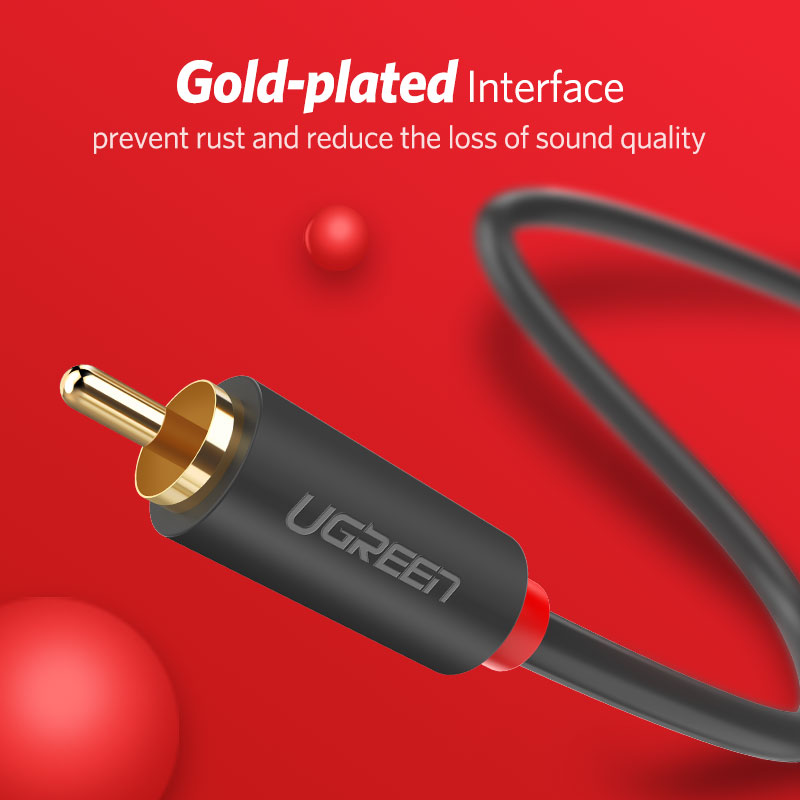 UGREEN-2RCA to 2 RCA Male to M - Home Cinema Amplifier 리뷰 및 가격