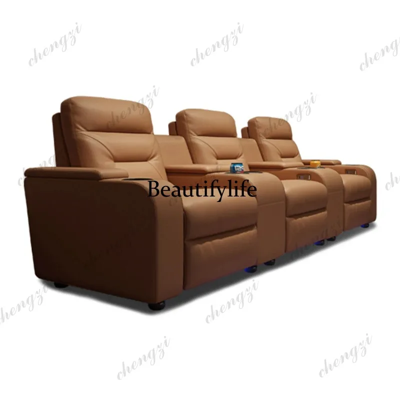 A49 가죽 소파 세트, 전동 리클라이닝 시트 포함,  - Home Cinema Recliners 리뷰 및 가격