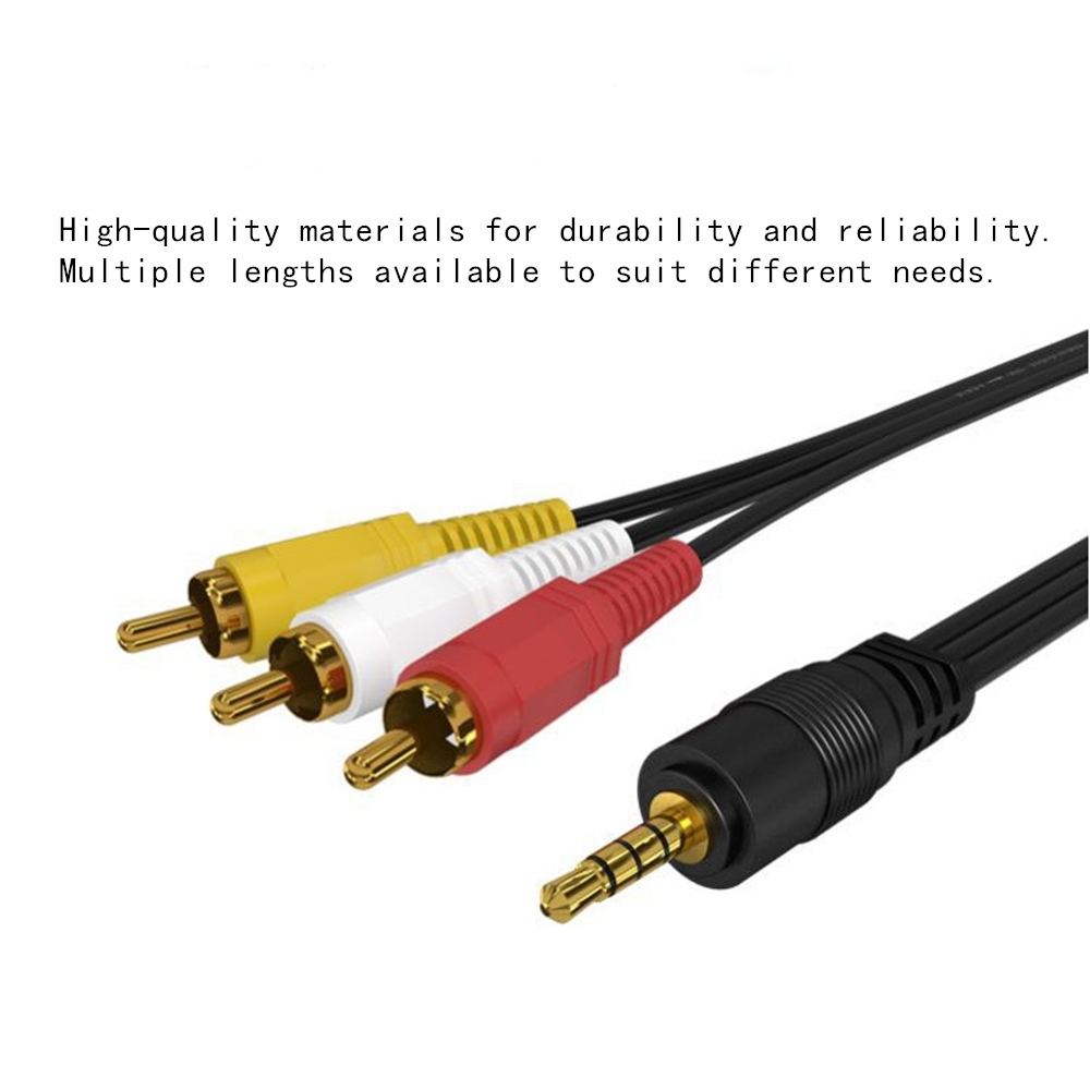 3.5mm ~ 3 RCA 오디오 비디오 케이블 TV 증 - Home Cinema Amplifier 리뷰 및 가격