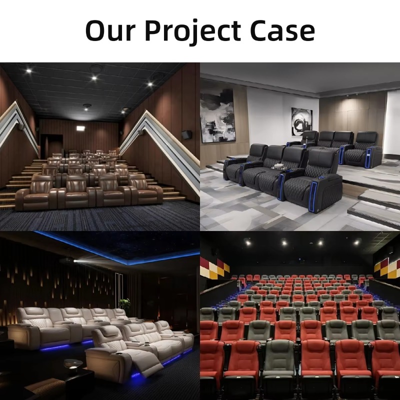 럭셔리 수동 시네마 소파 리클라이너 시팅 홈시어터룸 프 - Home Cinema Recliners 리뷰 및 가격