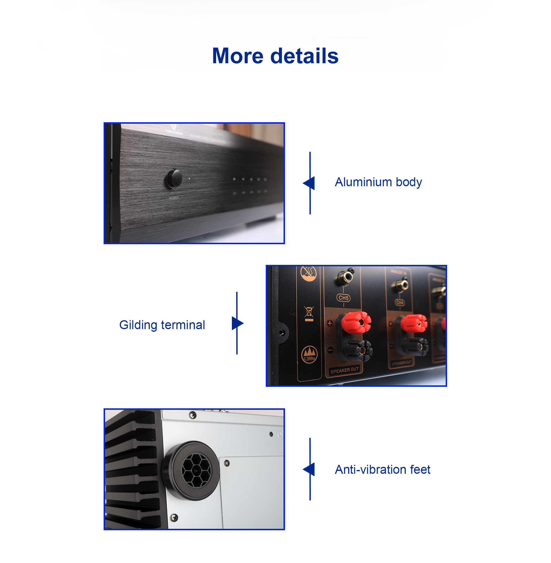 톤위너 고품질 AD-5100PA+ 100 X 5와트 A - Home Cinema Amplifier 리뷰 및 가격