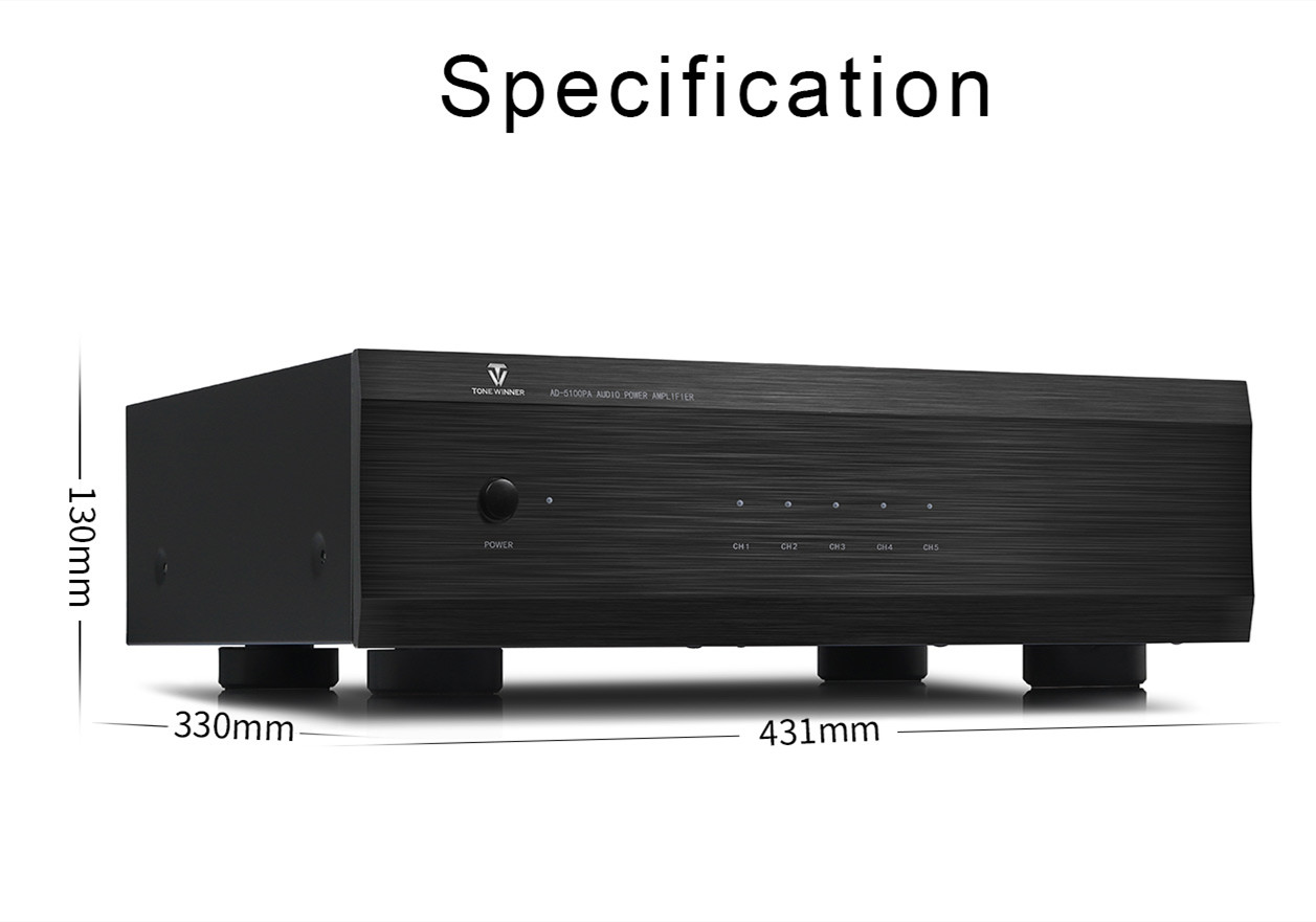 톤위너 고품질 AD-5100PA+ 100 X 5와트 A - Home Cinema Amplifier 리뷰 및 가격