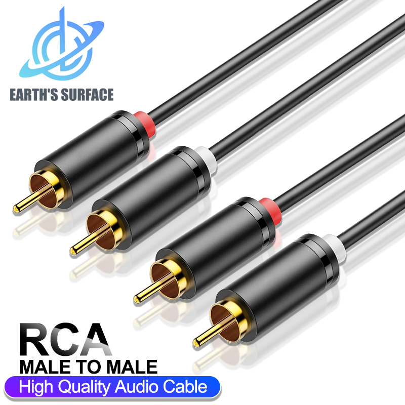 하이파이 스테레오 RCA 케이블 2RCA - RCA 오 - Home Cinema Amplifier 리뷰 및 가격