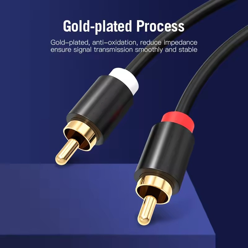 하이파이 스테레오 RCA 케이블 2RCA - RCA 오 - Home Cinema Amplifier 리뷰 및 가격