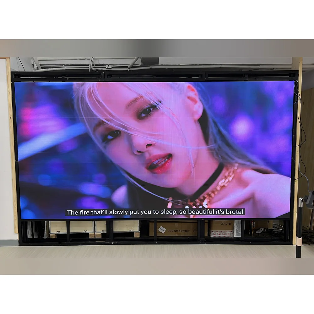 8x20피트 P2.5 벽걸이형 실내 LED 비디오 월  - Home Cinema Experience 리뷰 및 가격