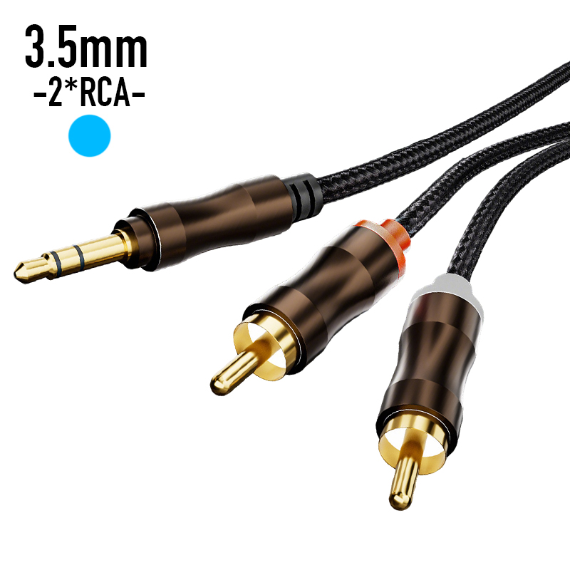 RCA-3.5mm 잭 AUX 오디오 케이블 HiFi 스 - Home Cinema Amplifier 리뷰 및 가격