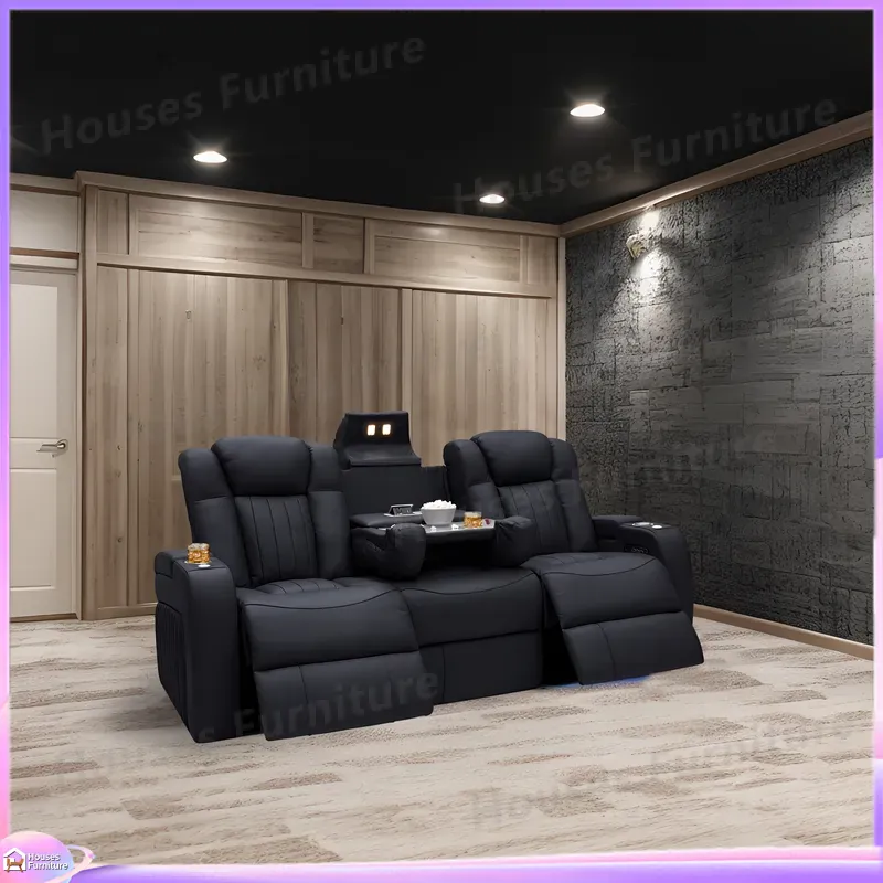 가죽 리클라이너 소파 홈시어터 시네마 의자 (냉각 기능 - Home Cinema Recliners 리뷰 및 가격