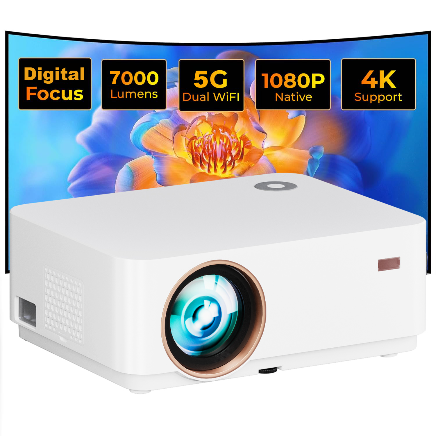 WZATCO 디지털 포커스 풀 HD LED 프로젝터,  - Home Cinema Mini 리뷰 및 가격