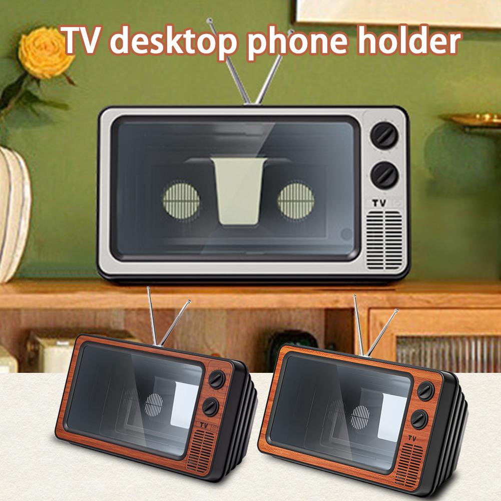 빈티지 TV 폰 거치대, 크리에이티브 레트로 휴대폰 줌 - Home Cinema Apple 리뷰 및 가격