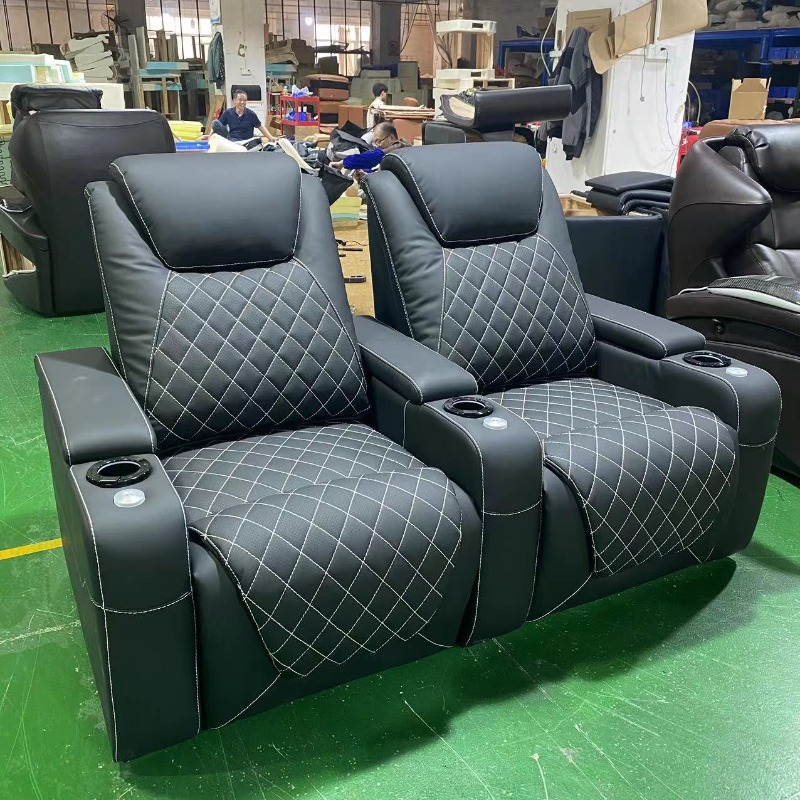 홈 디자인 빌라 영화관 좌석 극장 가구 천연 가죽 다이 - Home Cinema Recliners 리뷰 및 가격